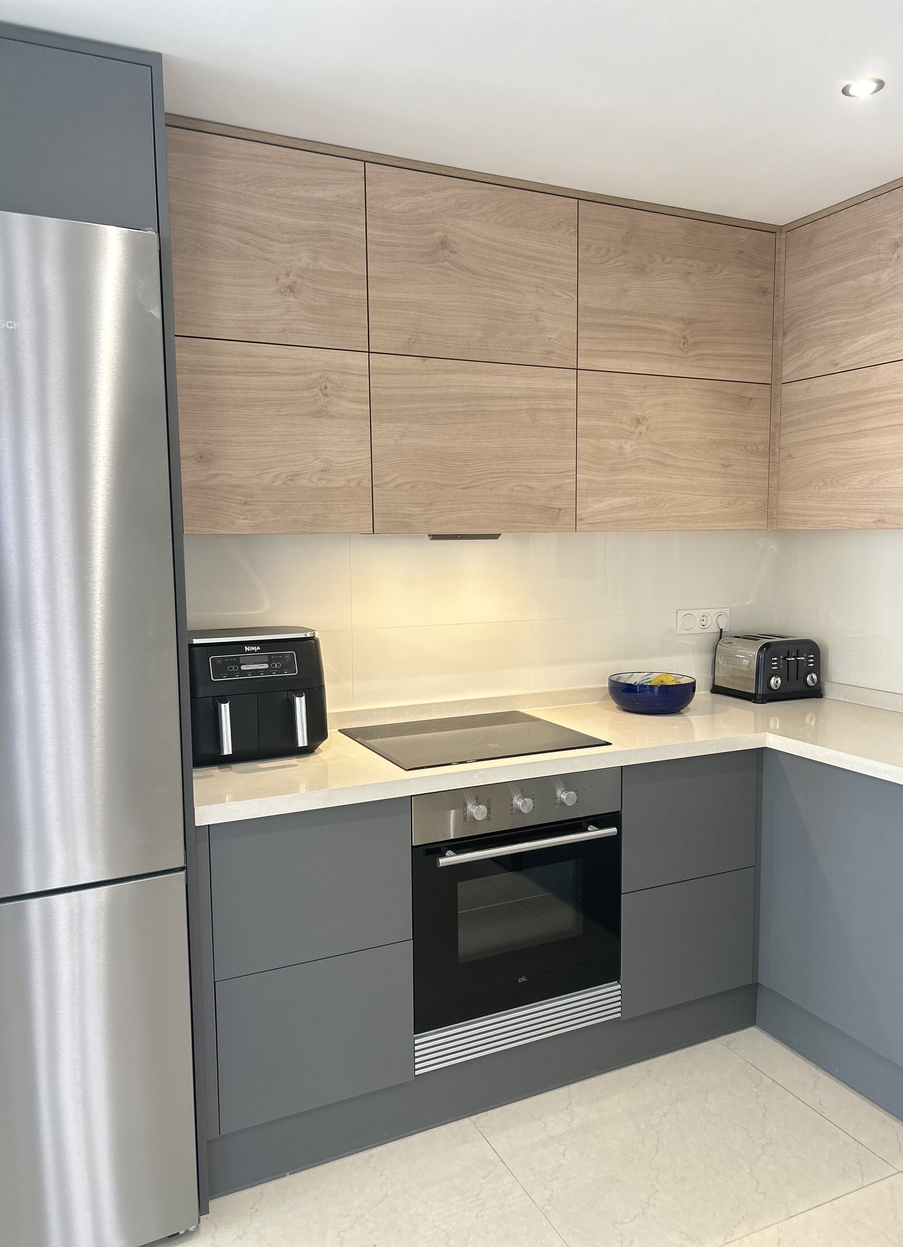 Warm Minimalism Kitchen