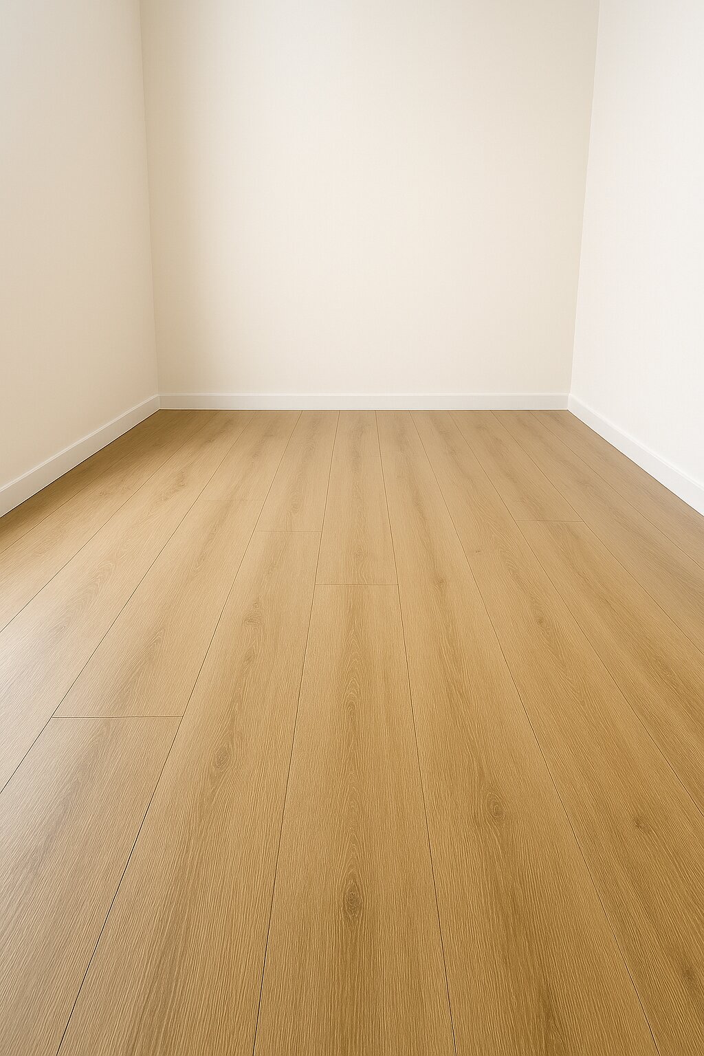 Laminate flooring installation