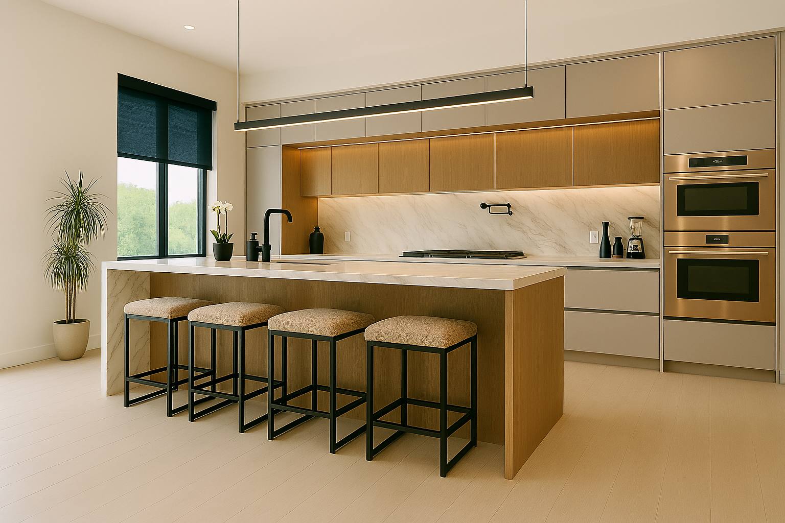 Interior de cocina personalizada